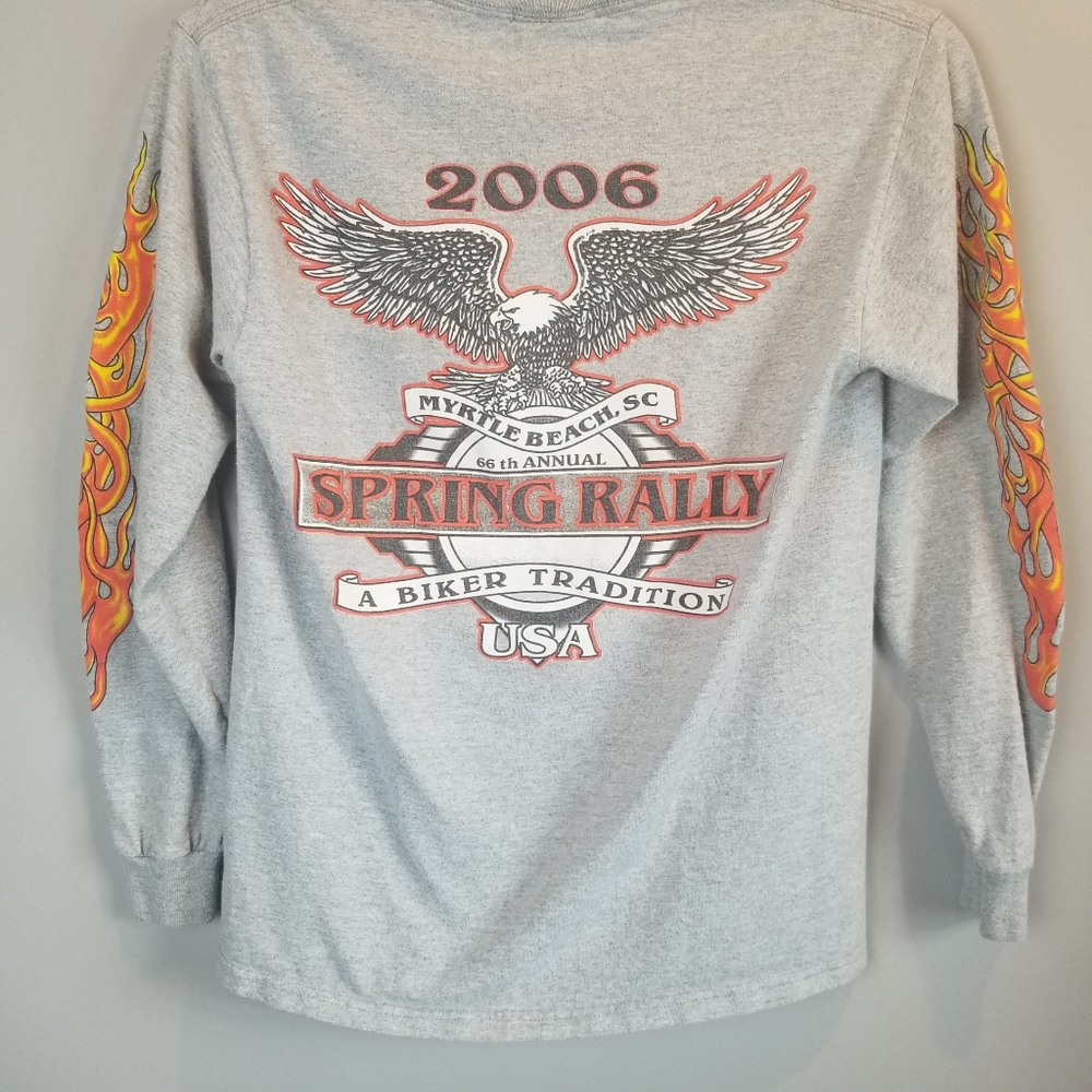 Mens Sz S Myrtle Beach Spring Rally Tee 2006 Biker - Picture 2 of 5